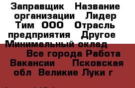 Заправщик › Название организации ­ Лидер Тим, ООО › Отрасль предприятия ­ Другое › Минимальный оклад ­ 23 000 - Все города Работа » Вакансии   . Псковская обл.,Великие Луки г.